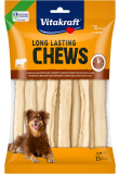 LONG LASTING CHEWS Kaurolle, white, 16 cm, 15 Stück