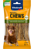 NATURAL CHEWS Natürlicher Ochsenziemer, geschnitten