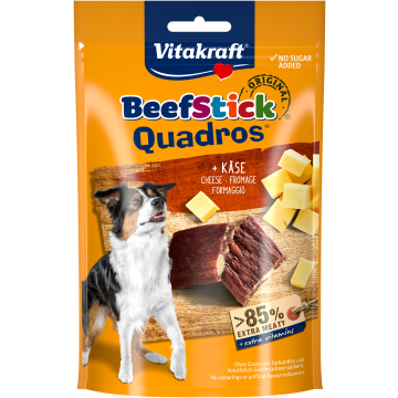 Beef Stick® Quadros® + Käse