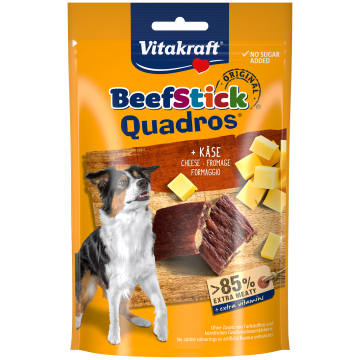 Beef Stick® Quadros® + Käse