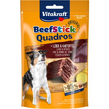 Beef Stick® Quadros® + Leber & Kartoffel