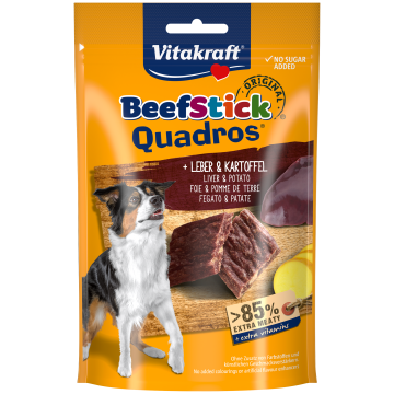Beef Stick® Quadros® + Leber & Kartoffel