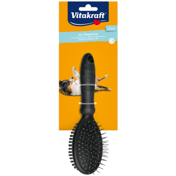 Hundebürste, oval, beidseitig