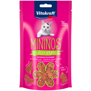 MININOS Jolly Jerky Entensnack in Scheiben