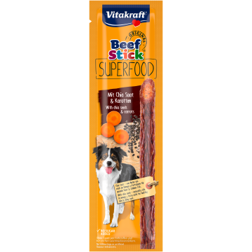 Beef Stick® Superfood mit Chia Saat und Karotten