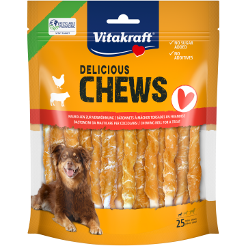 DELI CHEWS Kaurollen mit Huhn, S