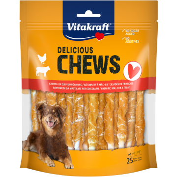DELI CHEWS Kaurollen mit Huhn, S