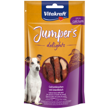 Jumper’s delights Calciumknochen mit Entenfleisch