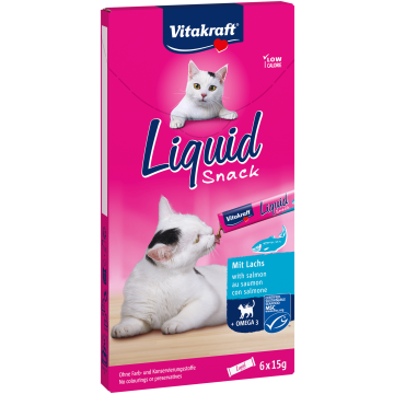 Liquid Snack mit Lachs + Omega 3