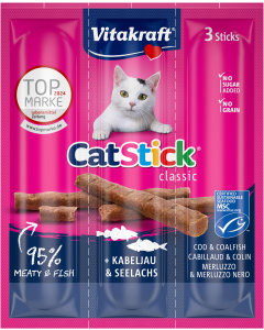 Cat Stick® + Kabeljau & Seelachs