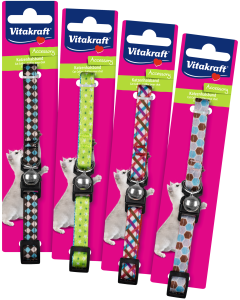 Katzenhalsband, gemustert