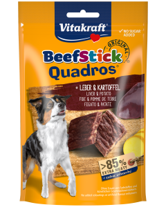 Beef Stick® Quadros® + Leber & Kartoffel