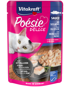Poésie® Délice mit Seelachs in Sauce