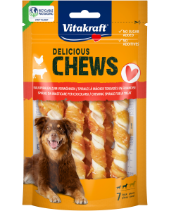 DELI CHEWS Kauspirale Huhn, S