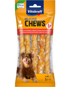 DELI CHEWS Kaurollen mit Huhn, M