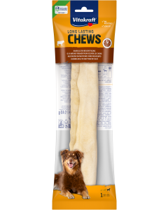 LONG LASTING CHEWS Kaurolle, white, 26 cm, 1 Stück