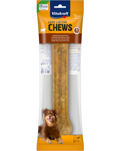 LONG LASTING CHEWS Kauknochen, gepresst, 32 cm, 1 Stück