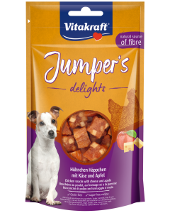Jumper’s delights Hühnchen Häppchen mit Käse und Apfel