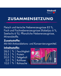 Cat Stick® + Kabeljau & Seelachs, 6er