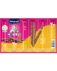 Cat Stick® + Geflügel & Leber, 6er