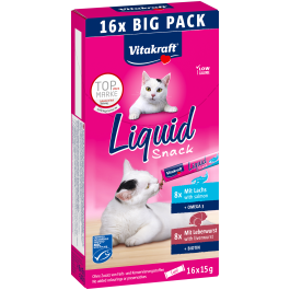 Produkt-Bild zu Liquid Snack Multipack Leberwurst+Lachs