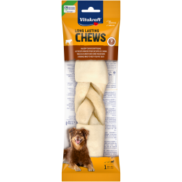 Produkt-Bild zu LONG LASTING CHEWS Kauzopf, white, 20 cm, 1 St&uuml;ck