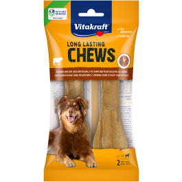 Produkt-Bild zu LONG LASTING CHEWS Kauknochen, gepresst, 14 cm, 2 St&uuml;ck