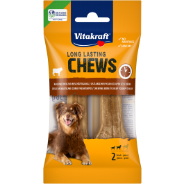 Produkt-Bild zu LONG LASTING CHEWS Kauknochen, gepresst, 8 cm, 2 St&uuml;ck