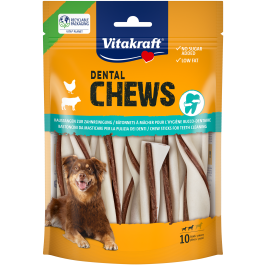 Produkt-Bild zu DENTAL CHEWS Kaustangen mit H&uuml;hnchen-F&uuml;llung, S