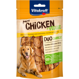 Produkt-Bild zu CHICKEN + VEGGIE DUO CARROT Karotten-H&uuml;hnchen-Sticks