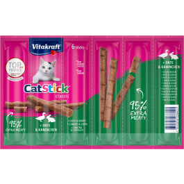 Produkt-Bild zu Cat Stick&reg; + Ente & Kaninchen, 6er