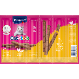Produkt-Bild zu Cat Stick&reg; + Gefl&uuml;gel & Leber, 6er