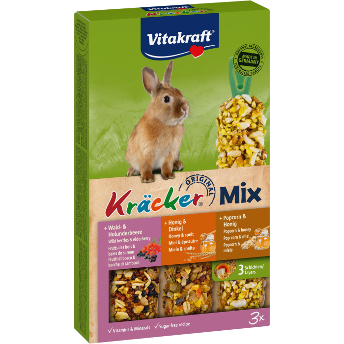 Kräcker® Mix + Waldbeere / Honig / Popcorn