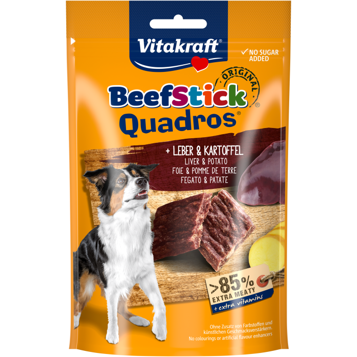 Beef Stick® Quadros® + Leber & Kartoffel