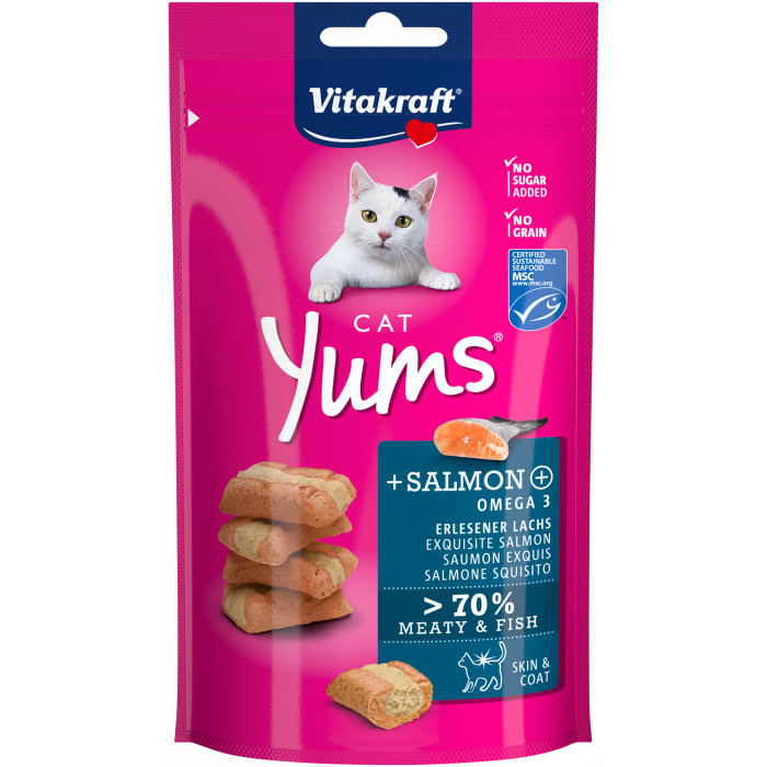 Cat Yums® + Lachs & Omega 3