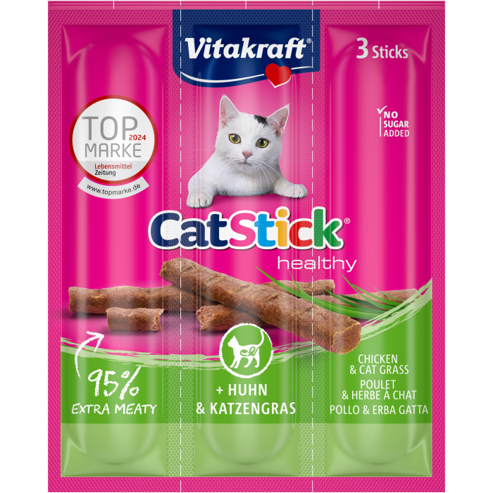 Cat Stick® + Huhn & Katzengras