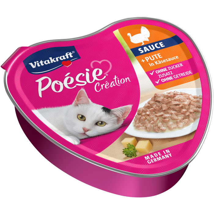 Poésie® Création + Pute in Käsesauce