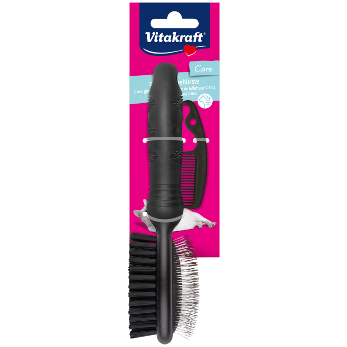 Katzenbürste, beidseitig