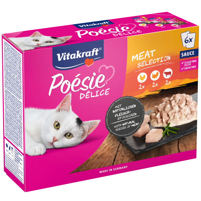 Poésie® Délice in Sauce, Multipack Variante mit Fleisch