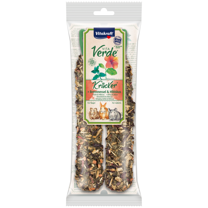 Vita Verde® Kräcker® + Brennnessel & Hibiskus