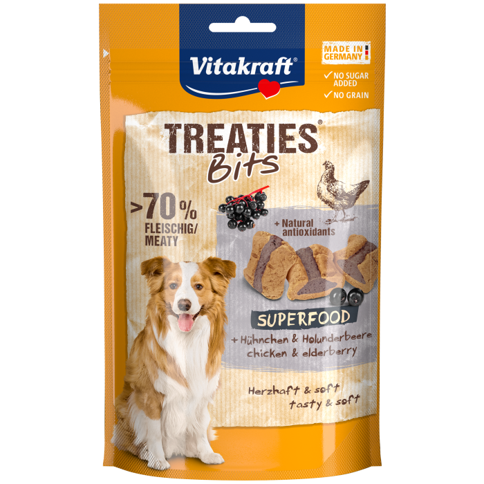 Treaties® Bits Superfood + Hühnchen & Holunder