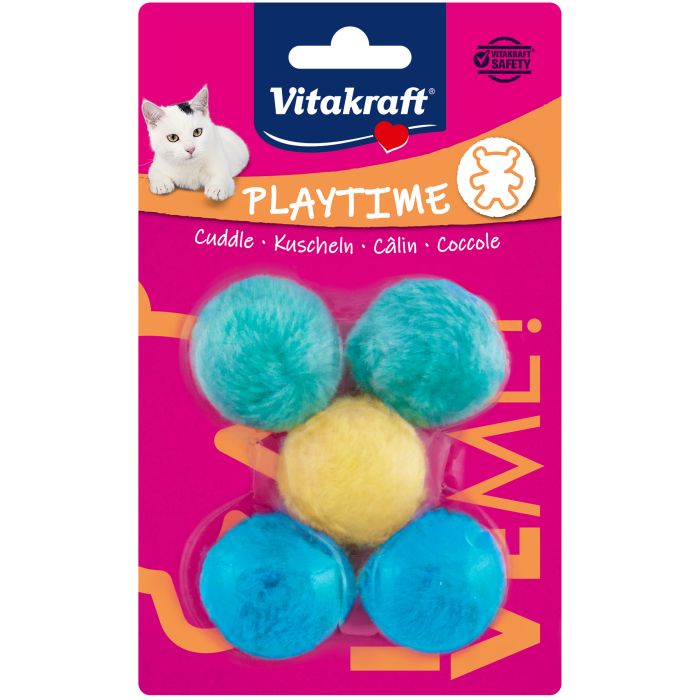 Plüschbälle mit Schelle