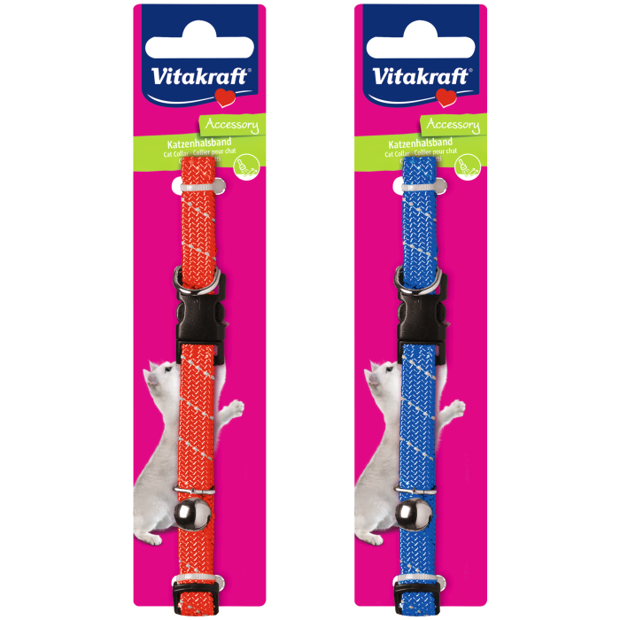 Katzenhalsband, reflektierend, elastisch