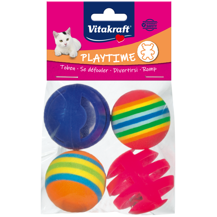 Rassel- und Rainbow-Bälle, Set