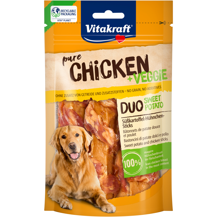 CHICKEN + VEGGIE DUO SWEET POTATOE Süßkartoffel-Hühnchen-Sticks