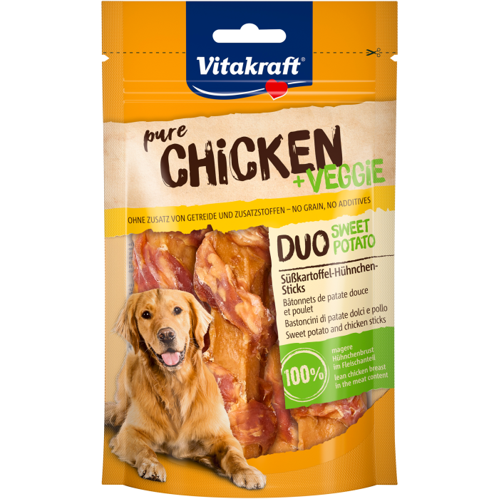 CHICKEN + VEGGIE DUO SWEET POTATOE Süßkartoffel-Hühnchen-Sticks