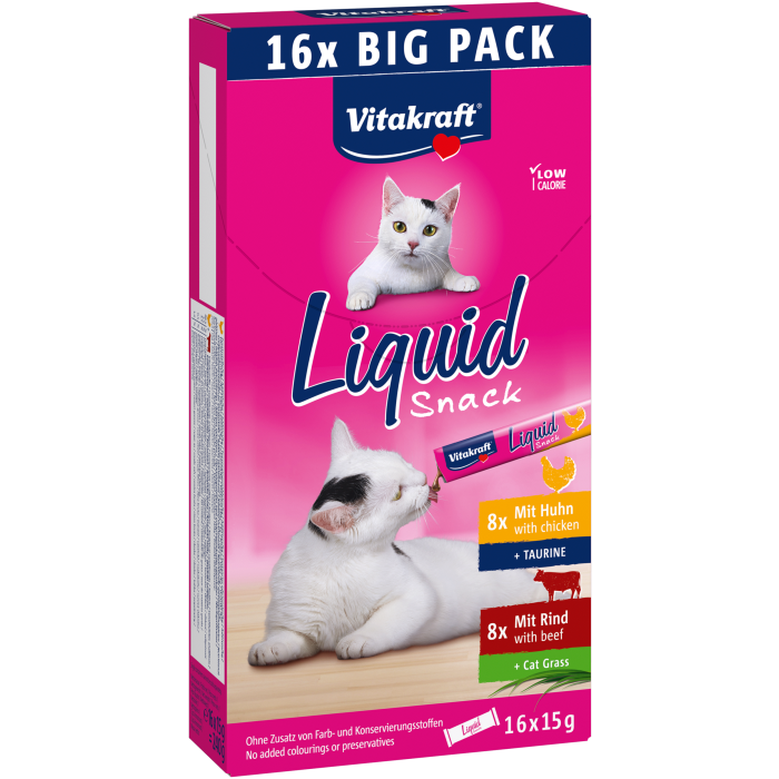 Liquid Snack Multipack Huhn+Rind