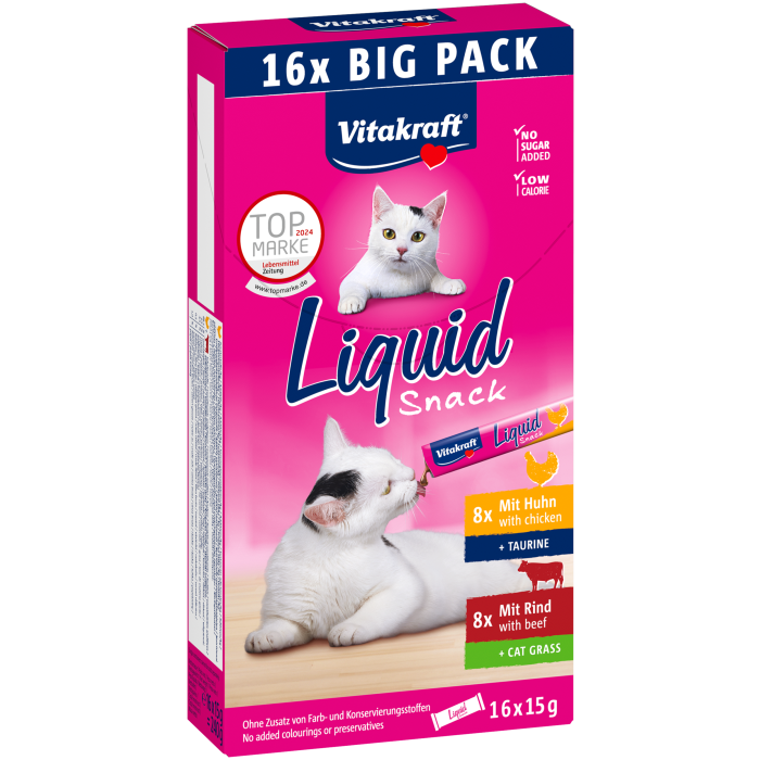 Liquid Snack Multipack Huhn+Rind