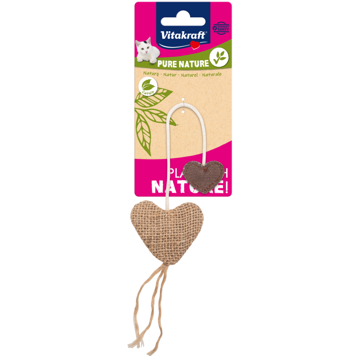 Pure Nature Tee Herz mit Catnip