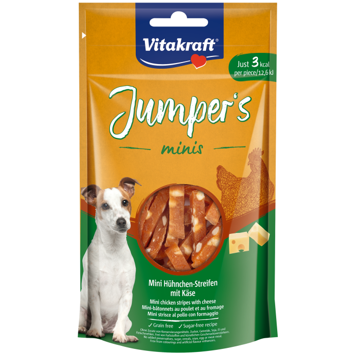 Jumper’s minis Mini Hühnchen-Streifen mit Käse
